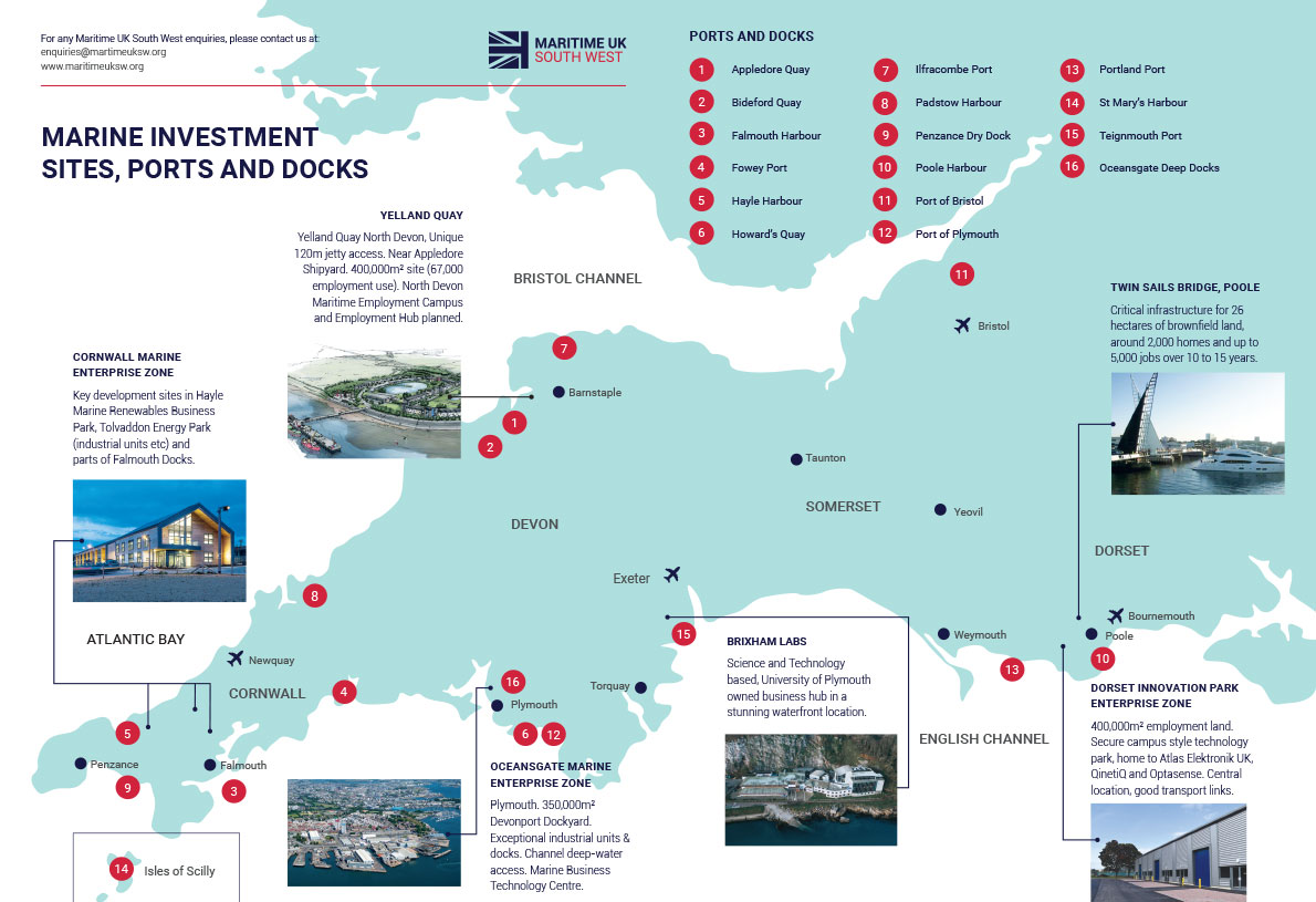 Maritime Investment Sites South West UK